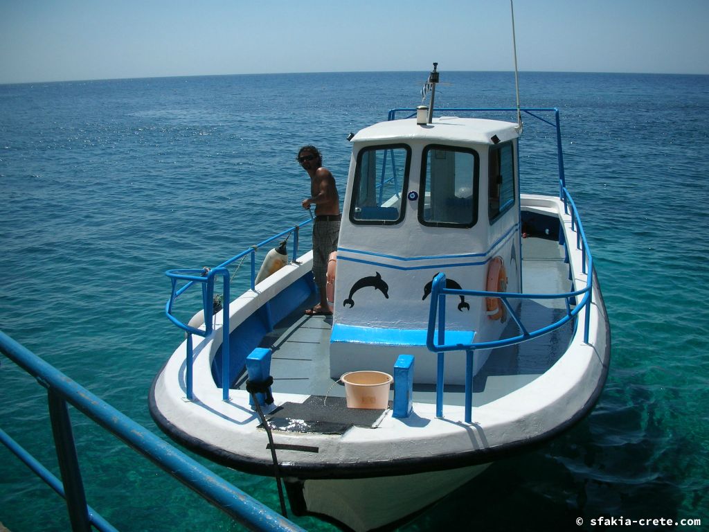 Photo report of a stay around Loutro, Sfakia, Crete in July 2009